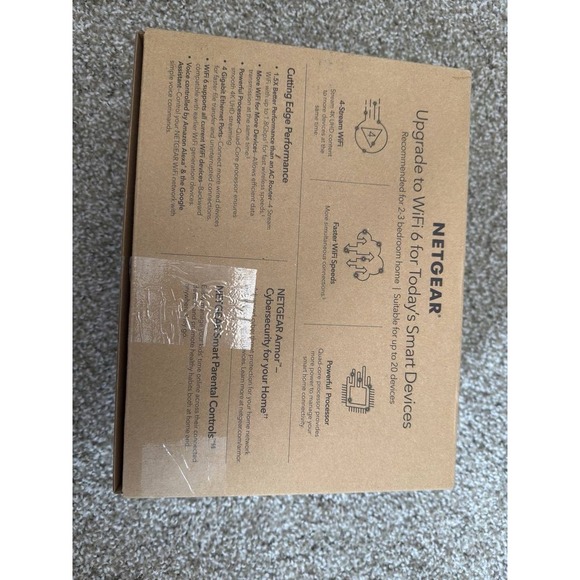 NETGEAR 4-Stream WiFi 6 Router (R6700AX) AX1800 - Picture 13 of 13